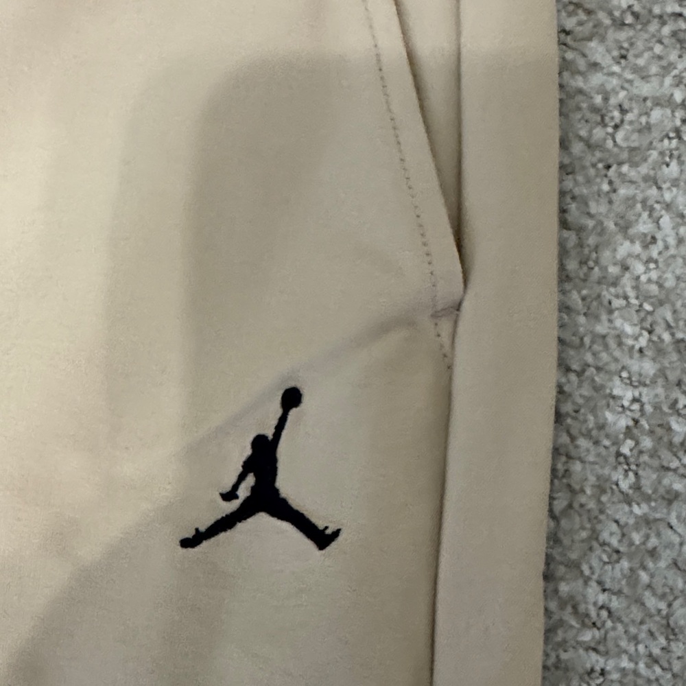 Jordan Men's Tan Performance Chinos with Jumpman Logo - Picture 2 of 5